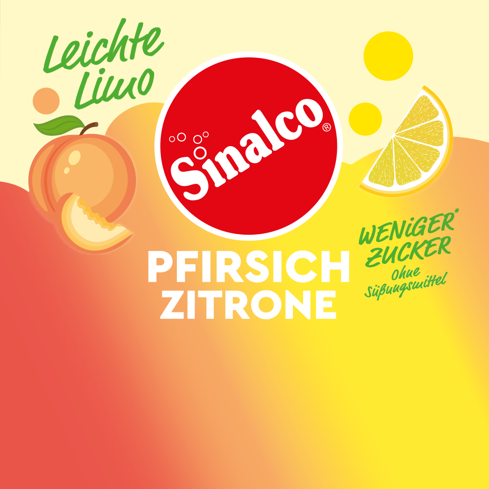 Bild_Leichte Limo <br> Pfirsich-Zitrone
