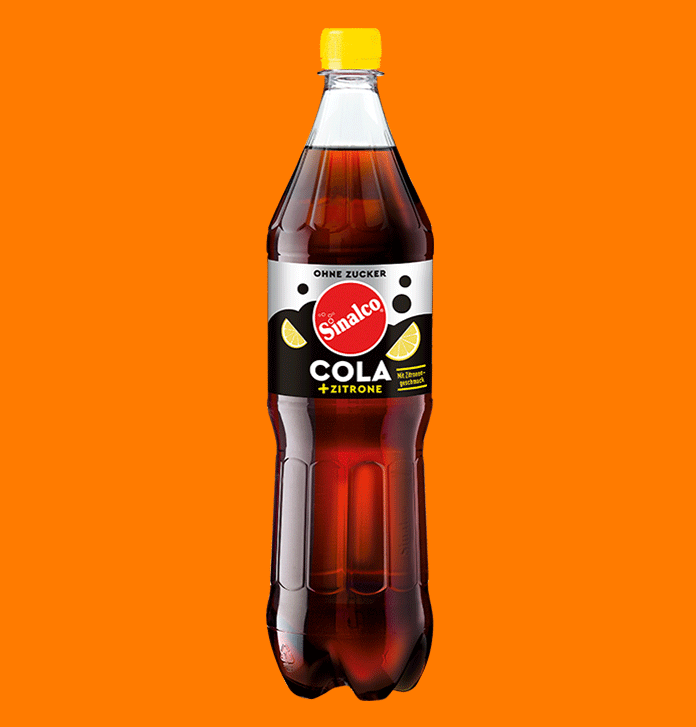 Cola ohne Zucker +Zitrone