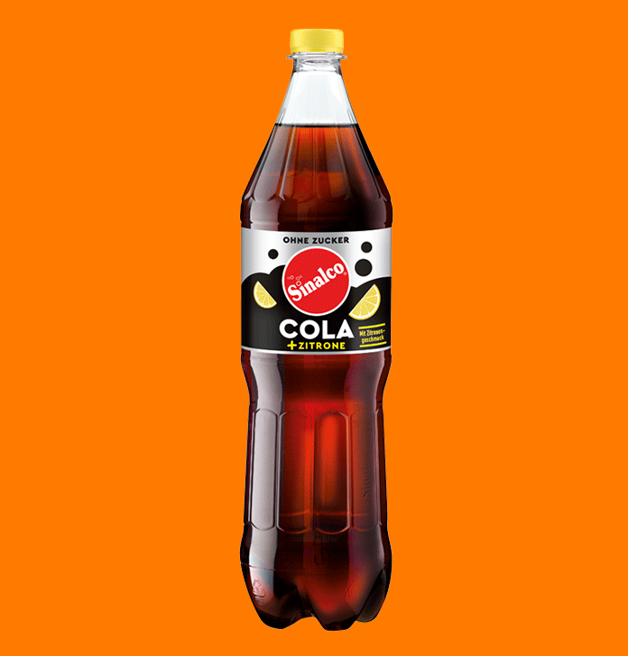 Cola ohne Zucker +Zitrone