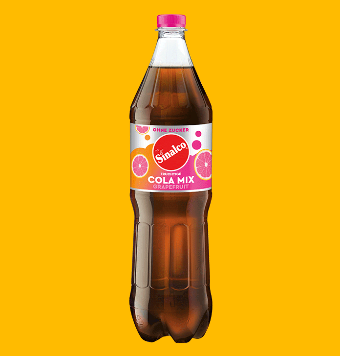 Cola Mix Grapefruit ohne Zucker